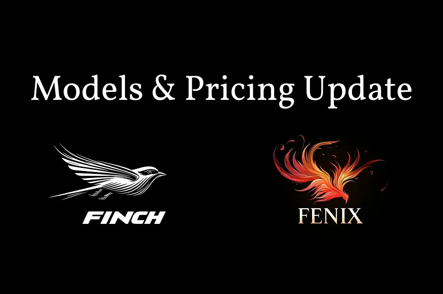 Patch Notes 25.44 - Fenix, Model Switching, Pricing Update