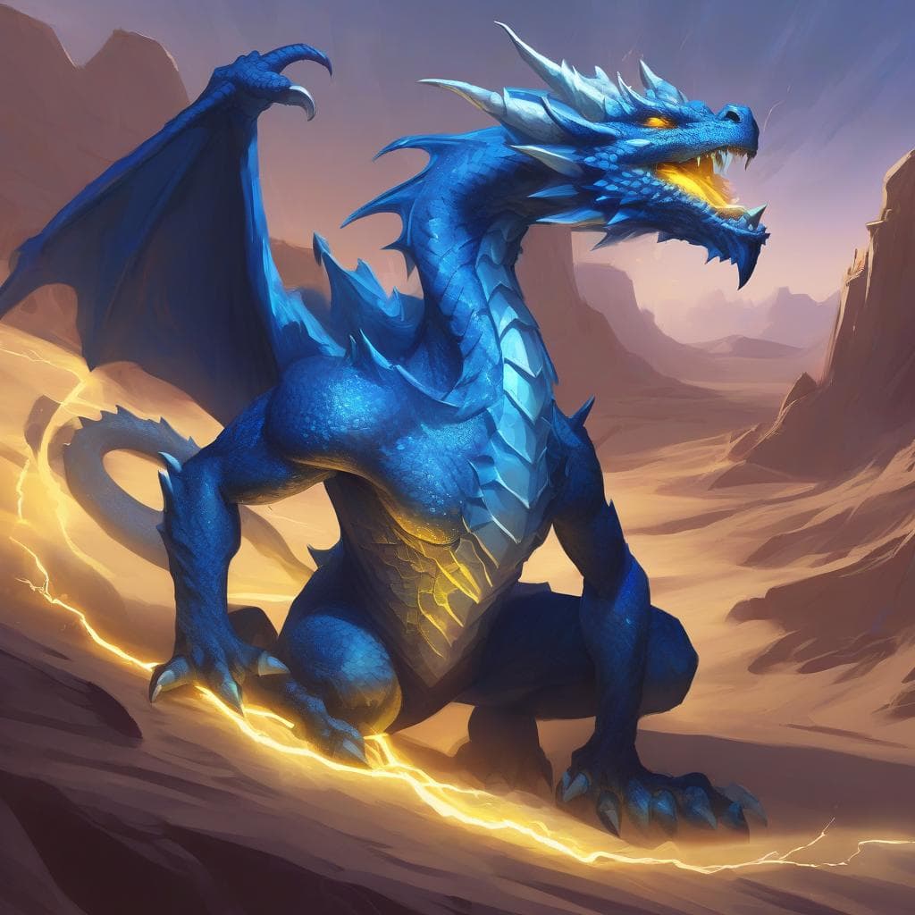 Adult Blue Dragon