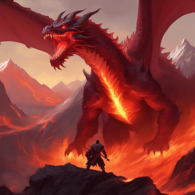 Adult Red Dragon