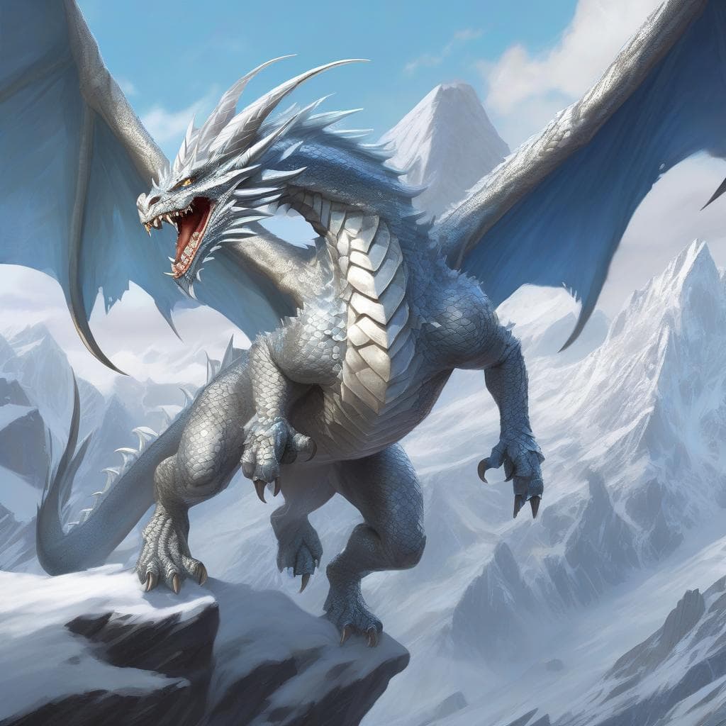 Adult Silver Dragon