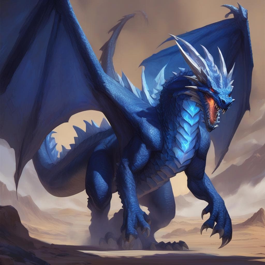 Ancient Blue Dragon