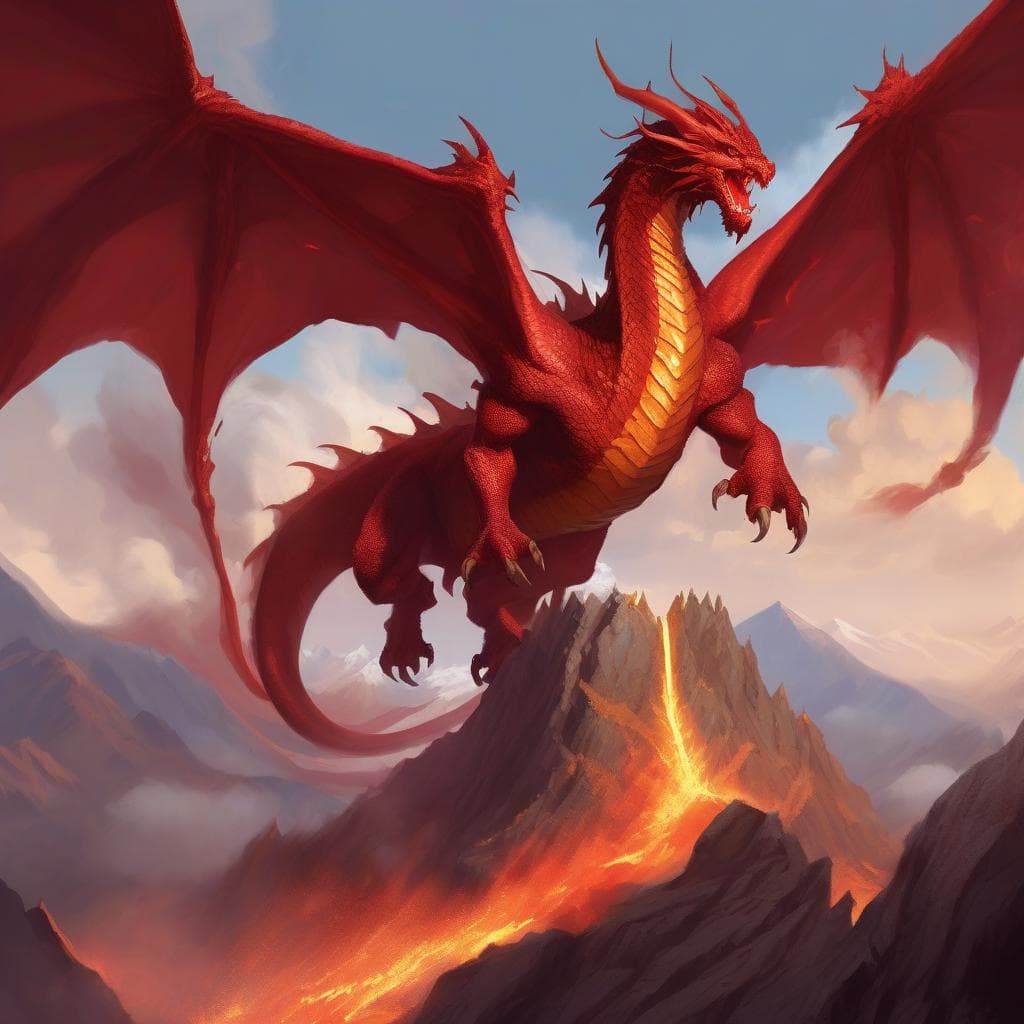 Ancient Red Dragon