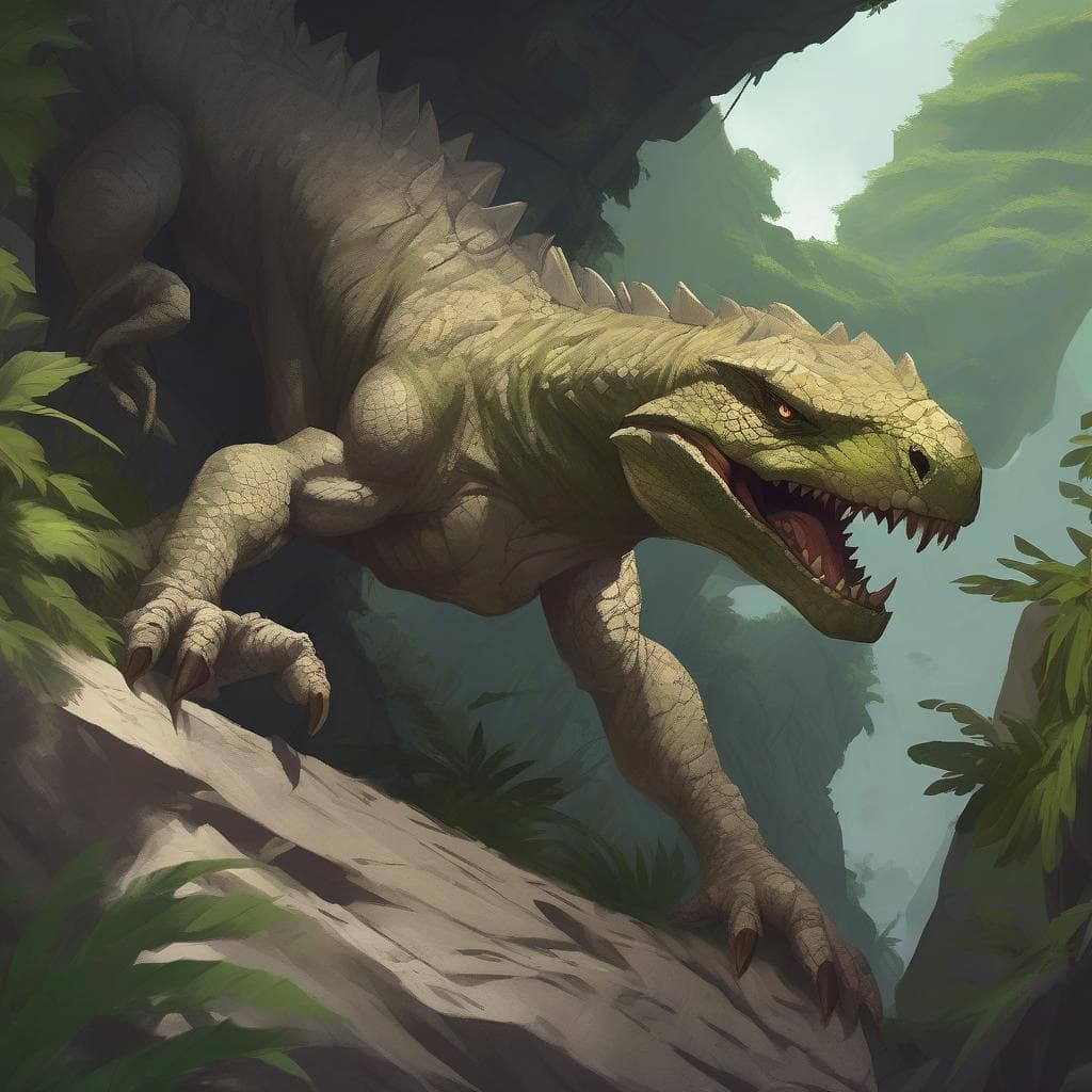 Giant Lizard