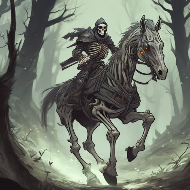 Warhorse Skeleton