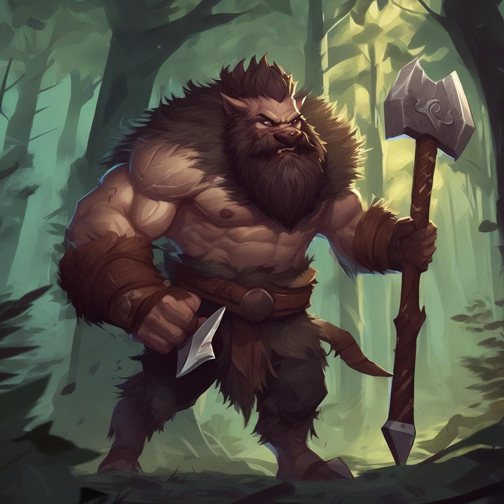 Wereboar, Human Form