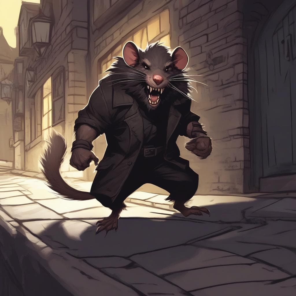 Wererat, Rat Form
