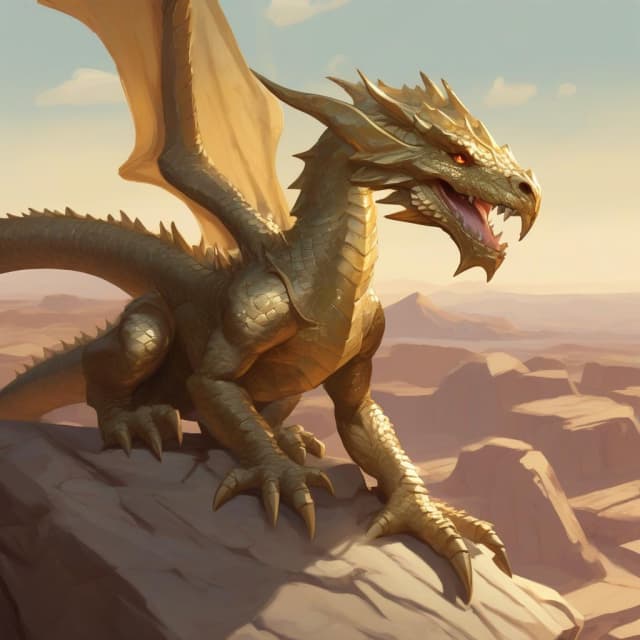 Young Brass Dragon