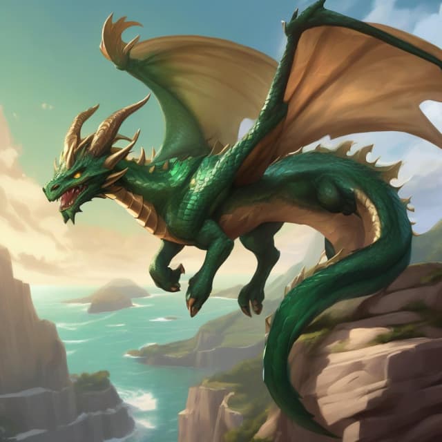Young Bronze Dragon