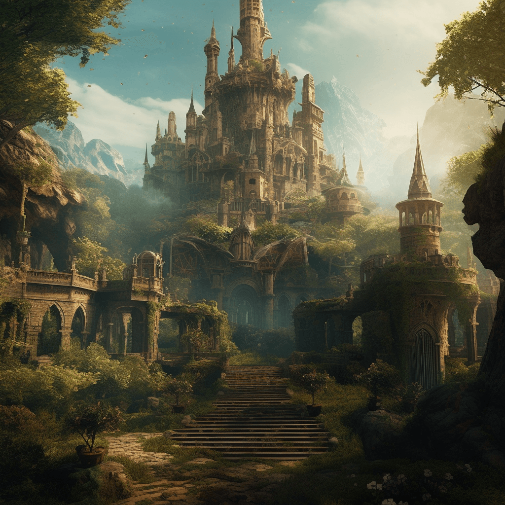 The world of Paragon world illustration