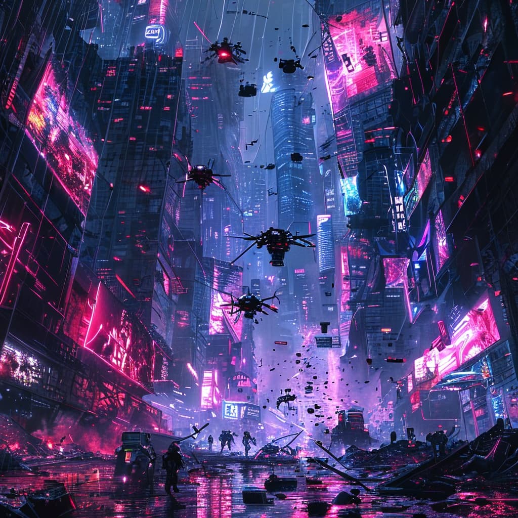 AI War world illustration