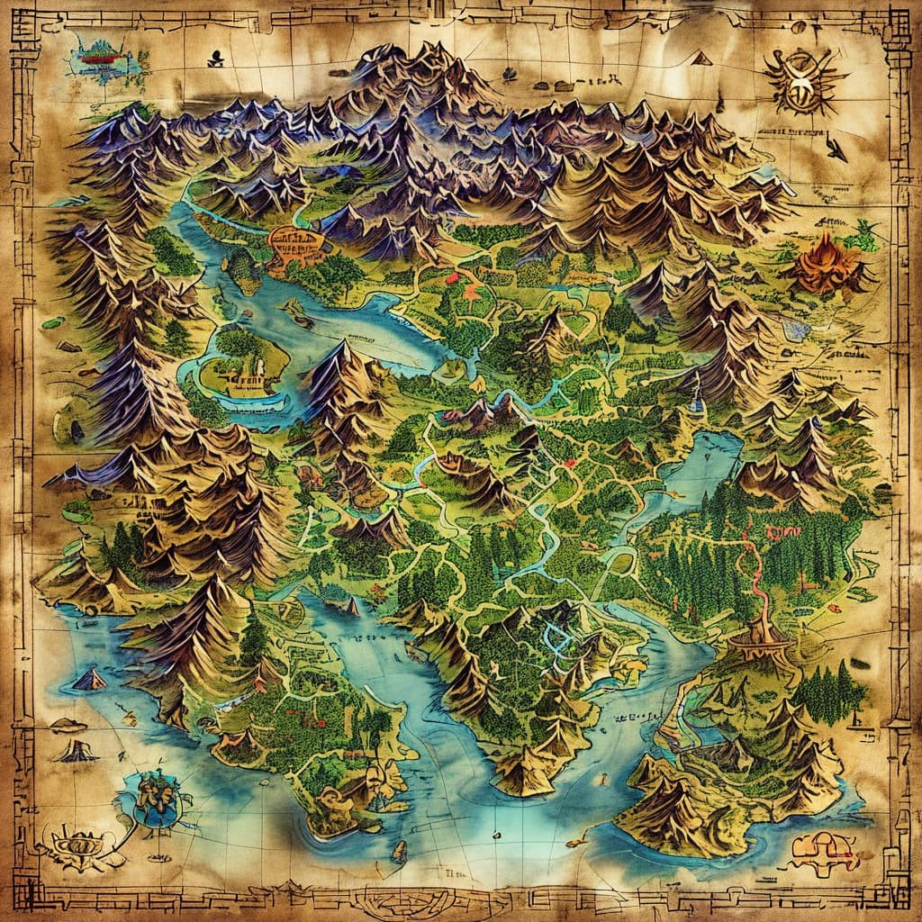 fant world illustration