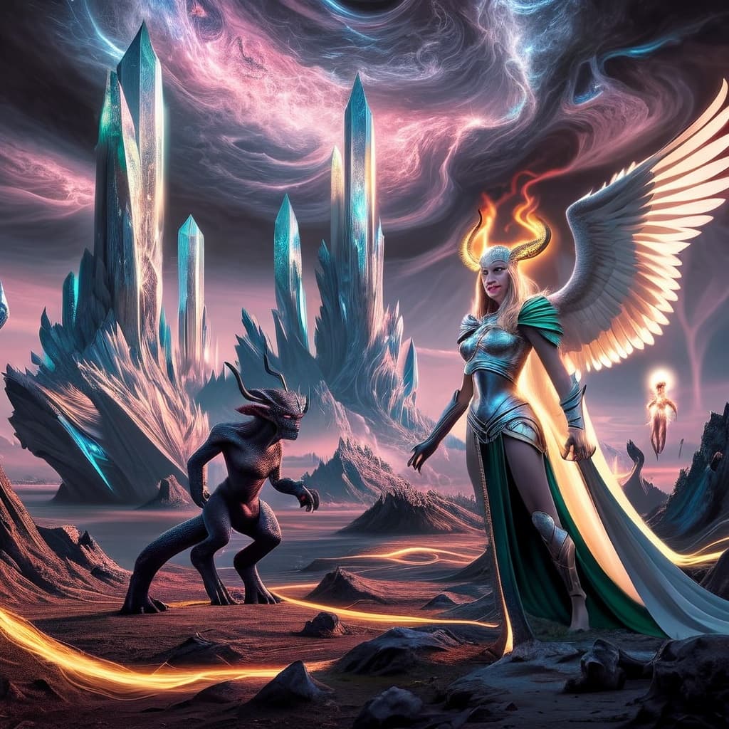 Psionic at war world illustration