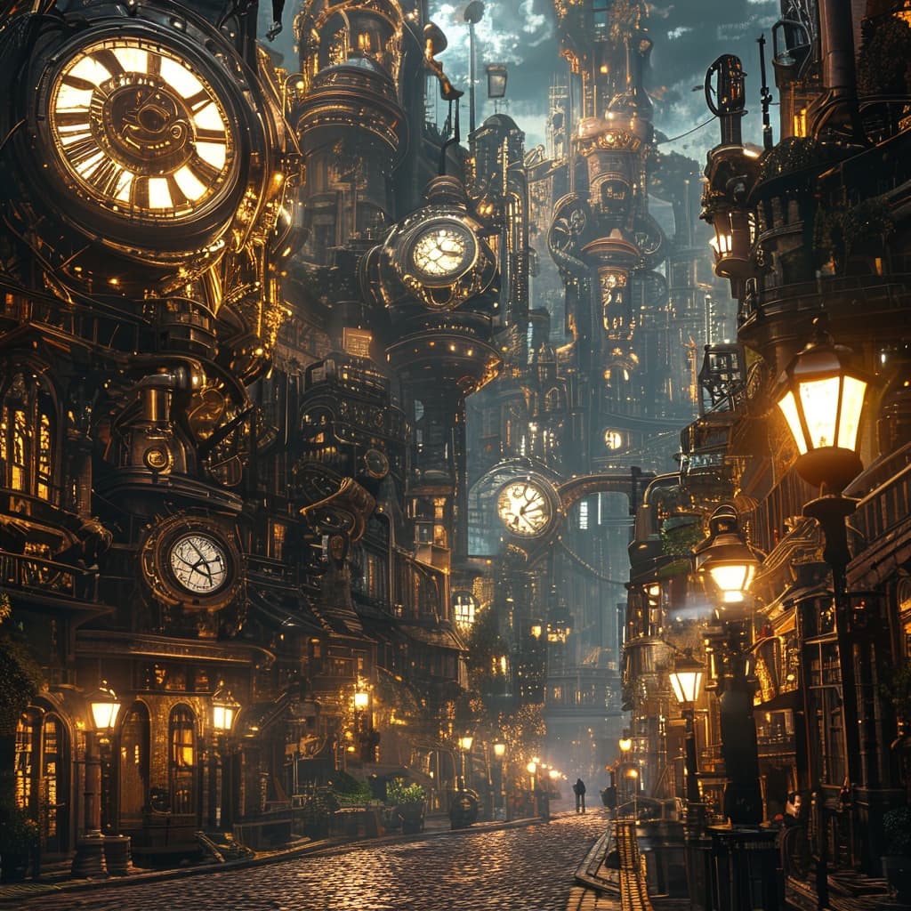 Whispers from the Iron Spire world illustration