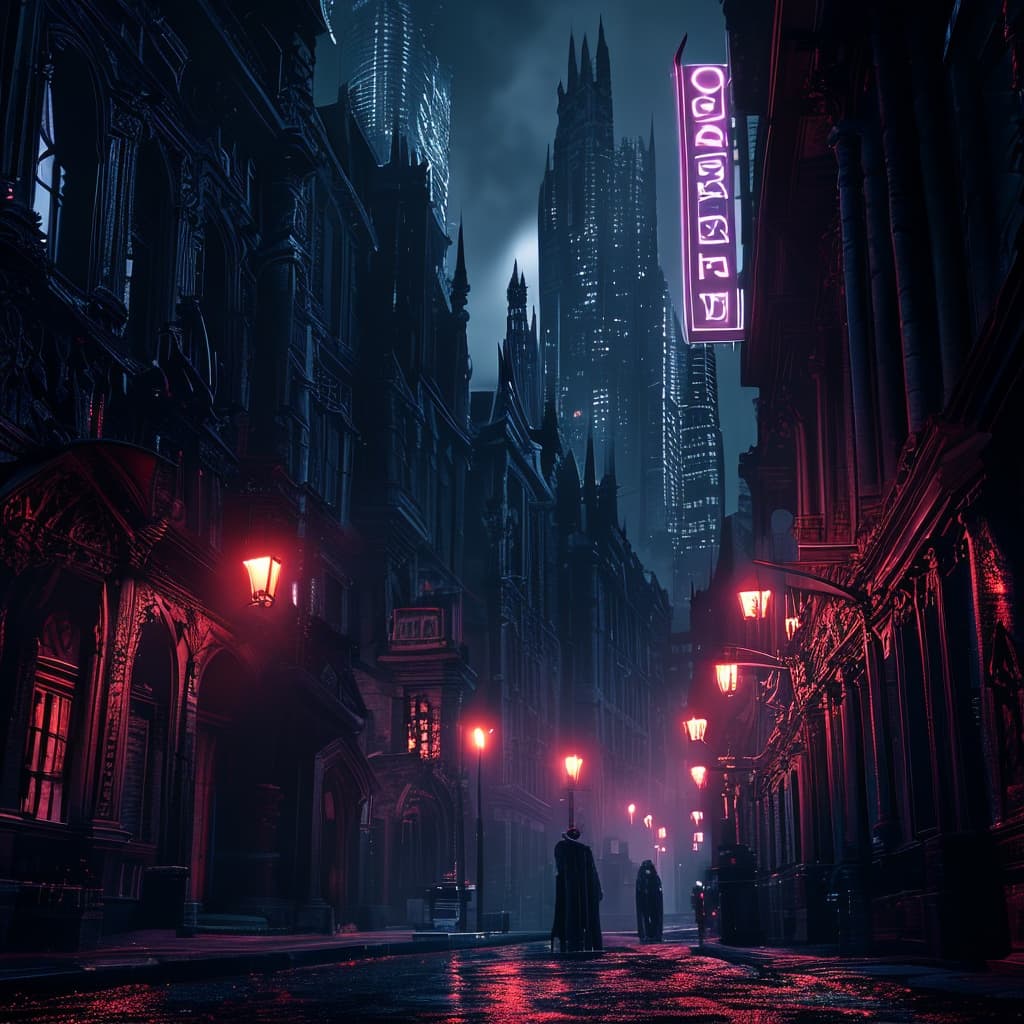 Vampire - Hollow Masquerade world illustration