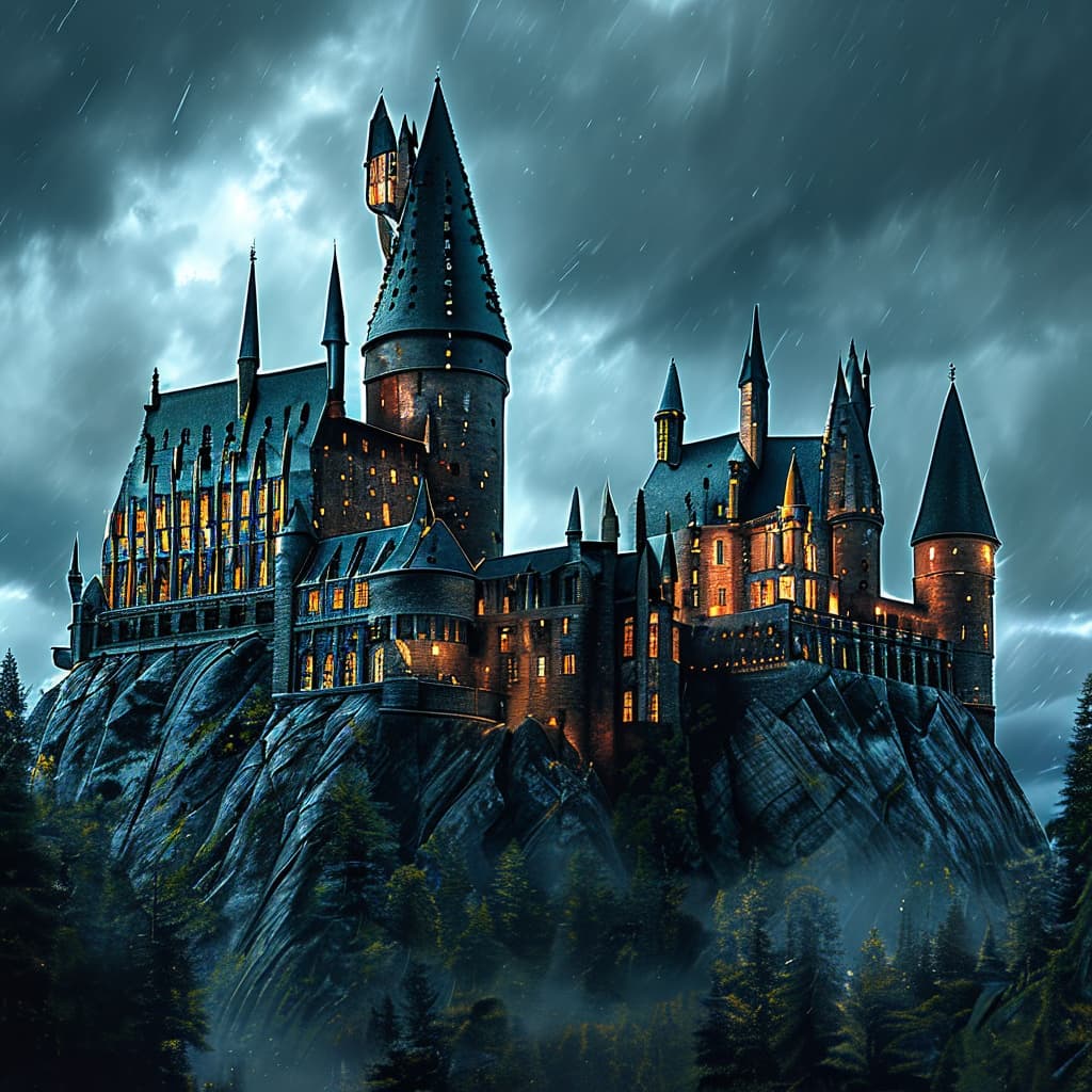 Harry Potter: Wizarding World world illustration