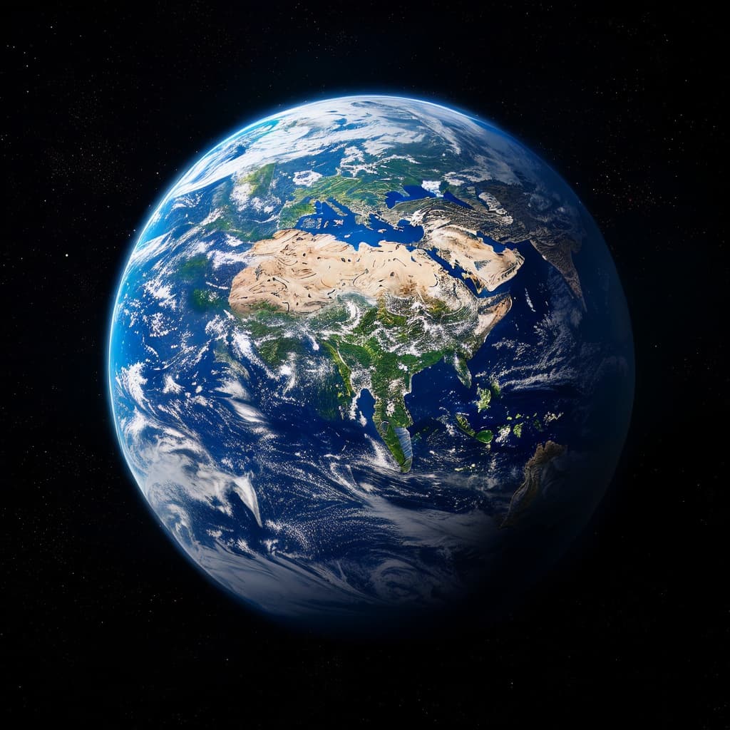 The Earth world illustration