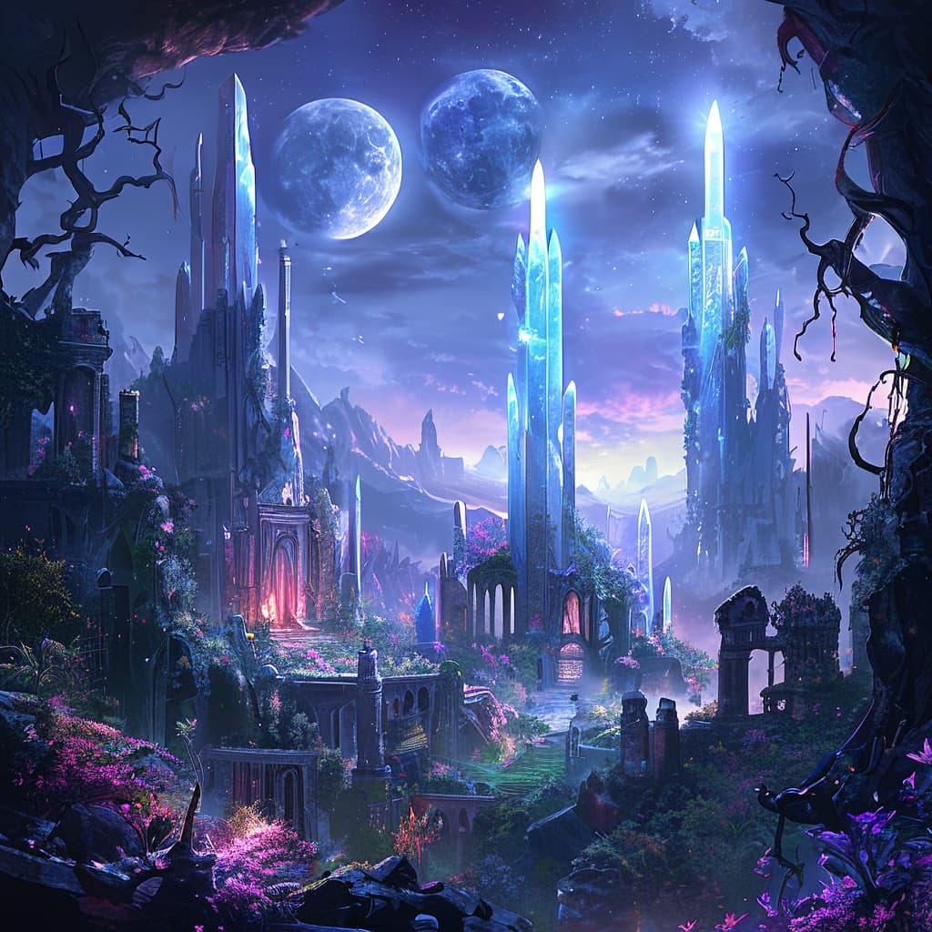 the online game world illustration