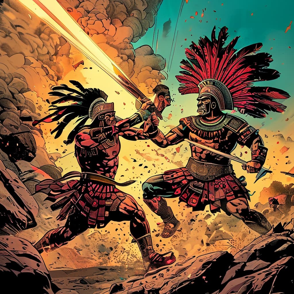 Book of Mormon world illustration