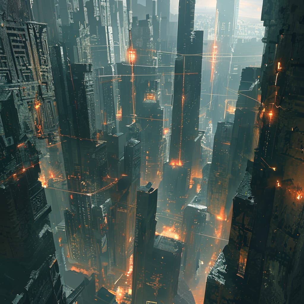 Blackhollow world illustration