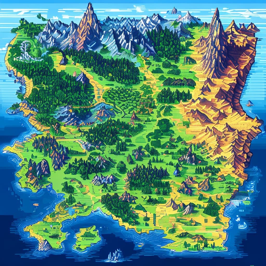 Survivalcraft world illustration