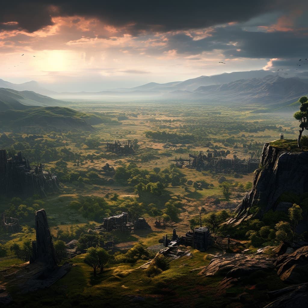 Aldegard world illustration