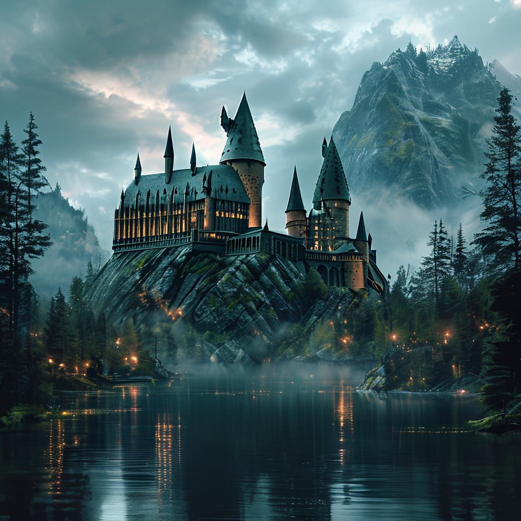 The Wizarding World world illustration