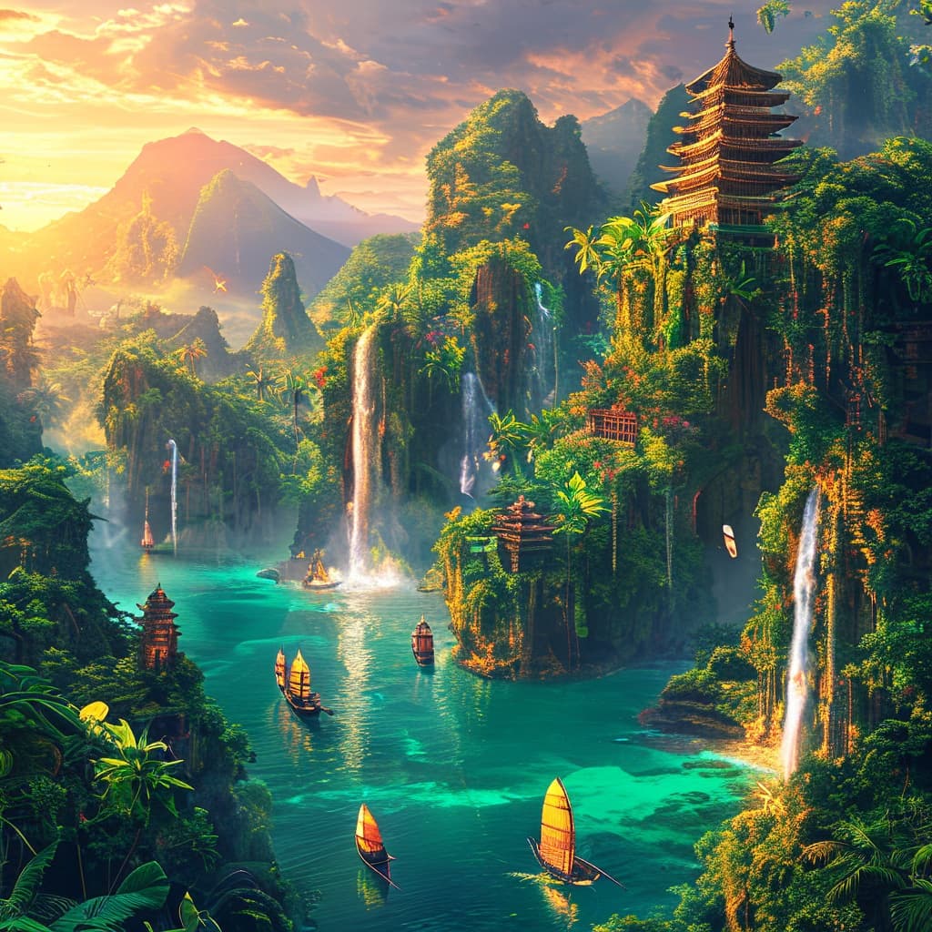 Nusantara world illustration