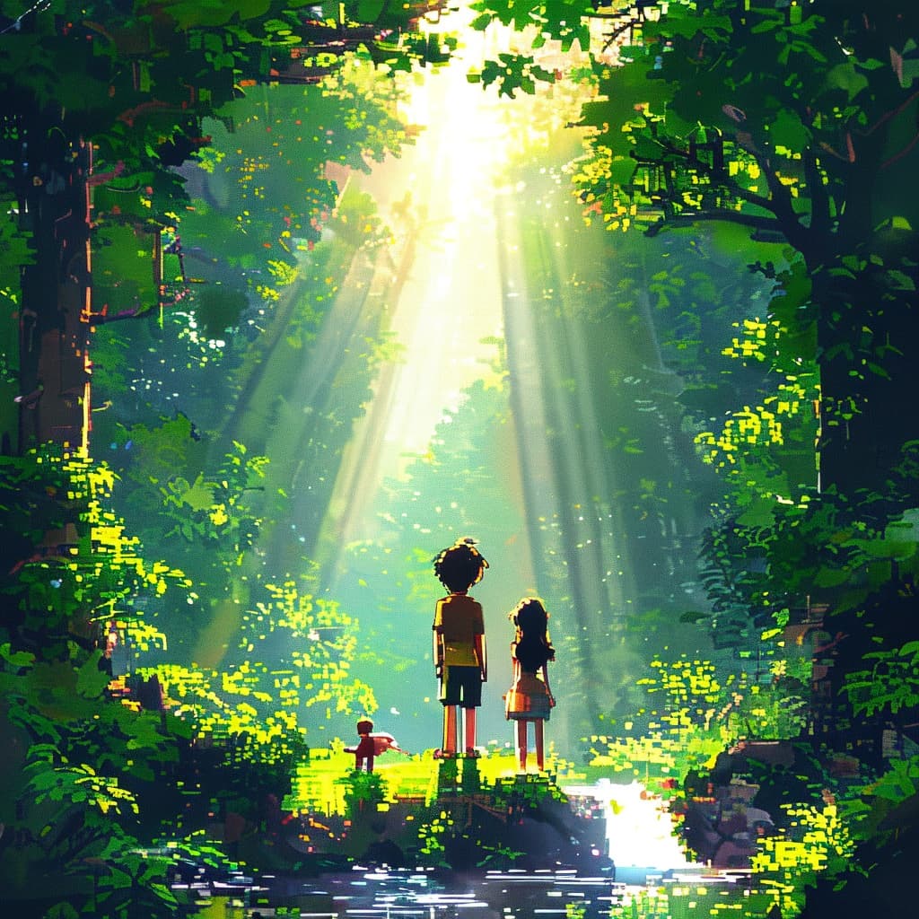 Riddle of Mana world illustration