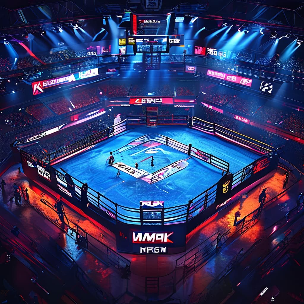 Be a UFC Fighter world illustration