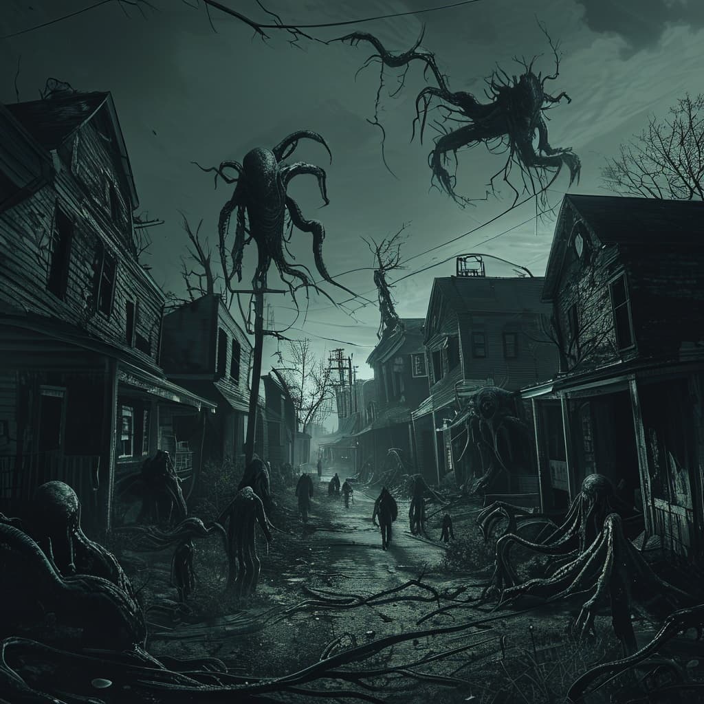 The unspoken woods world illustration