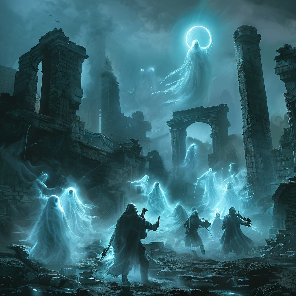 World of Ghosts world illustration