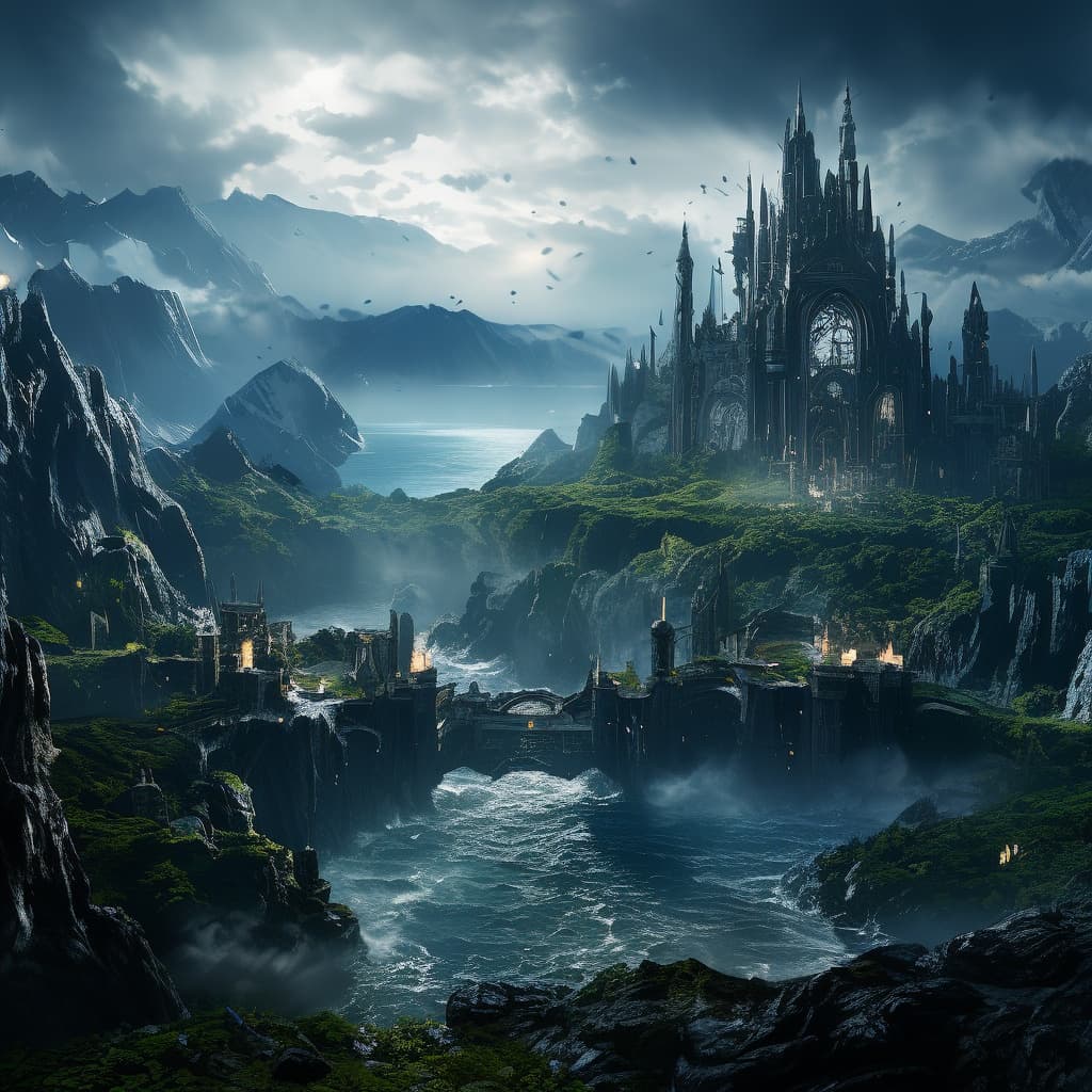 Gwendalar world illustration