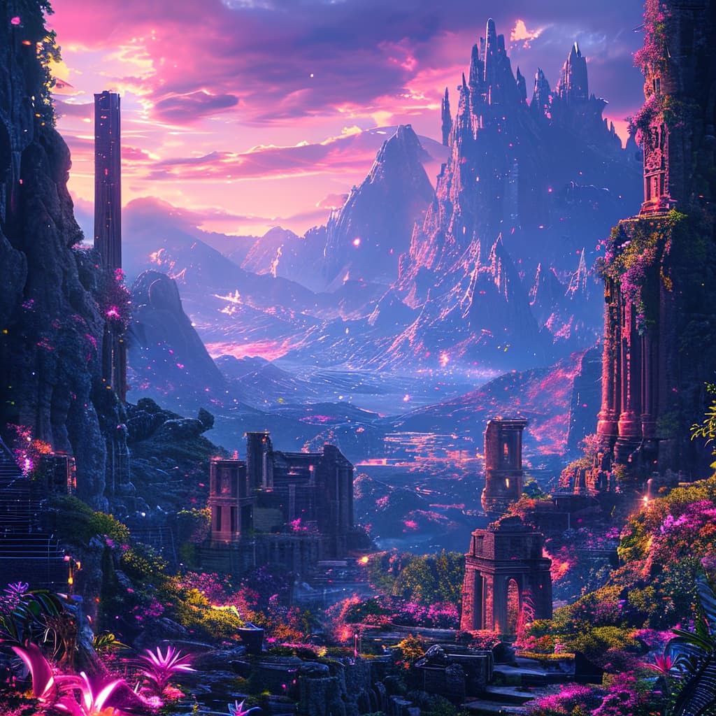 Cazarus (Dark Fantasy World) world illustration