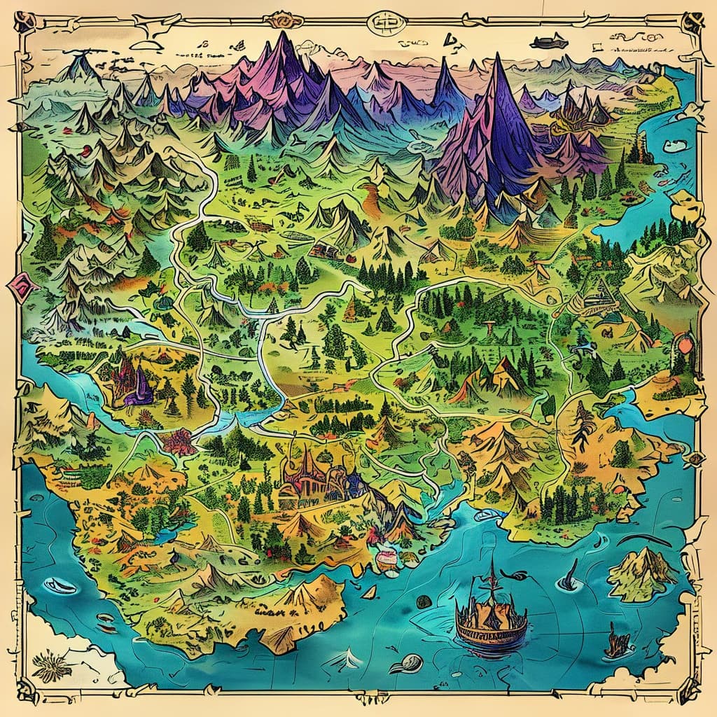 Magiventia world illustration