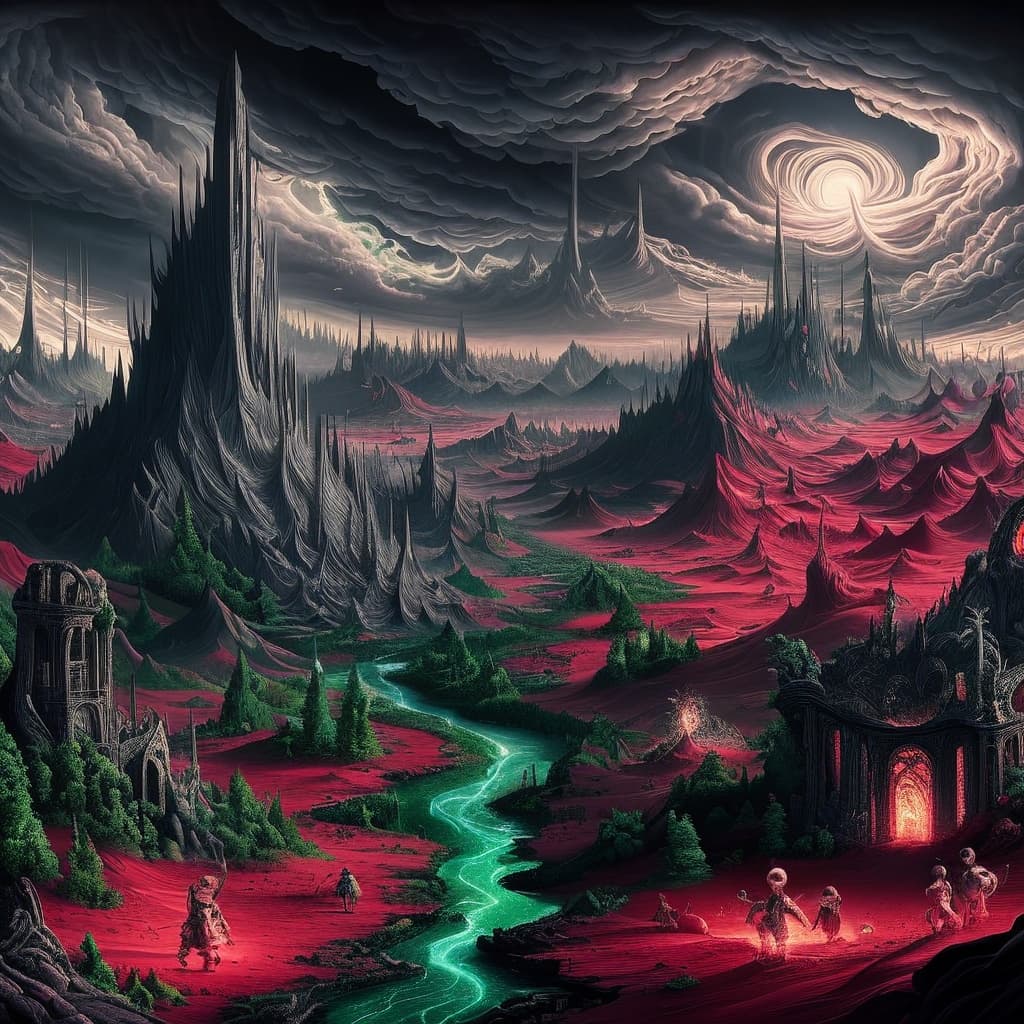 Shattered Expanse world illustration