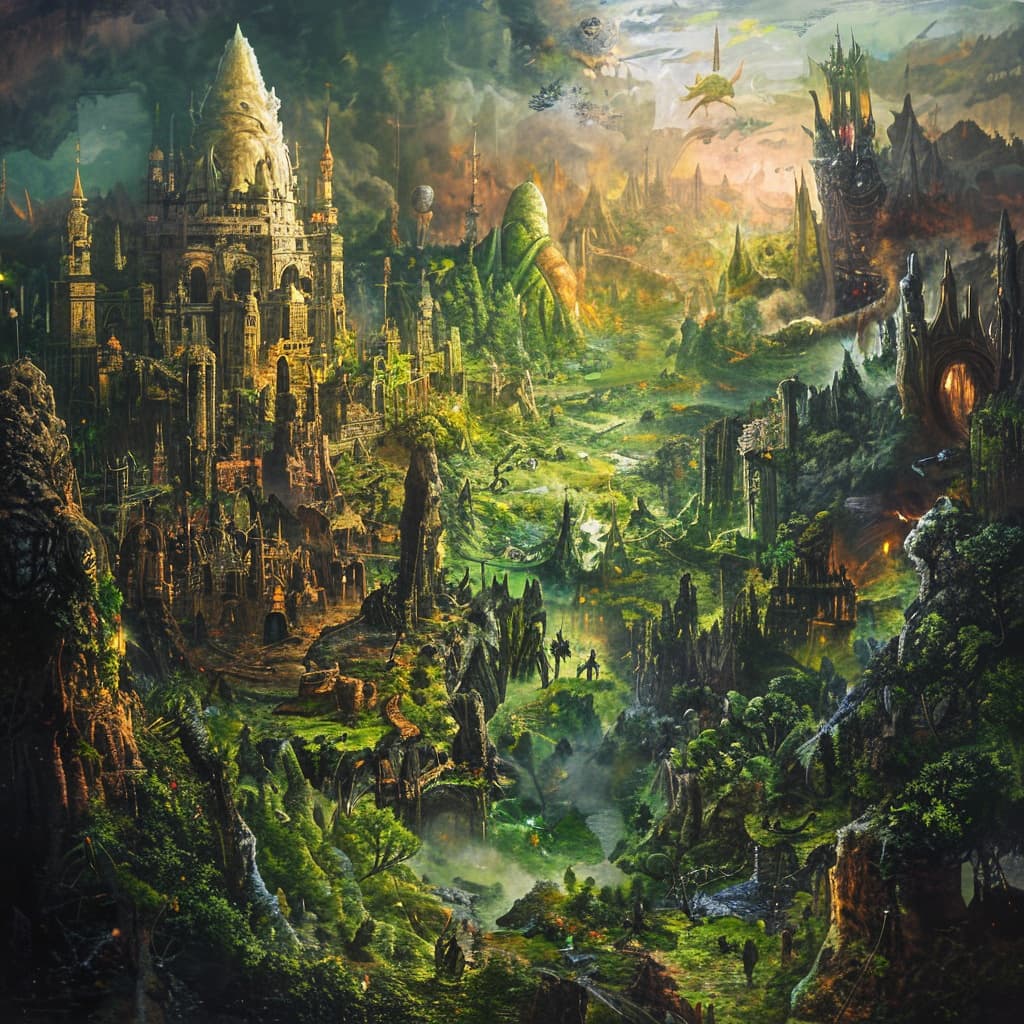 That Time I Got Reincarnated as a Slime (kinda) world illustration