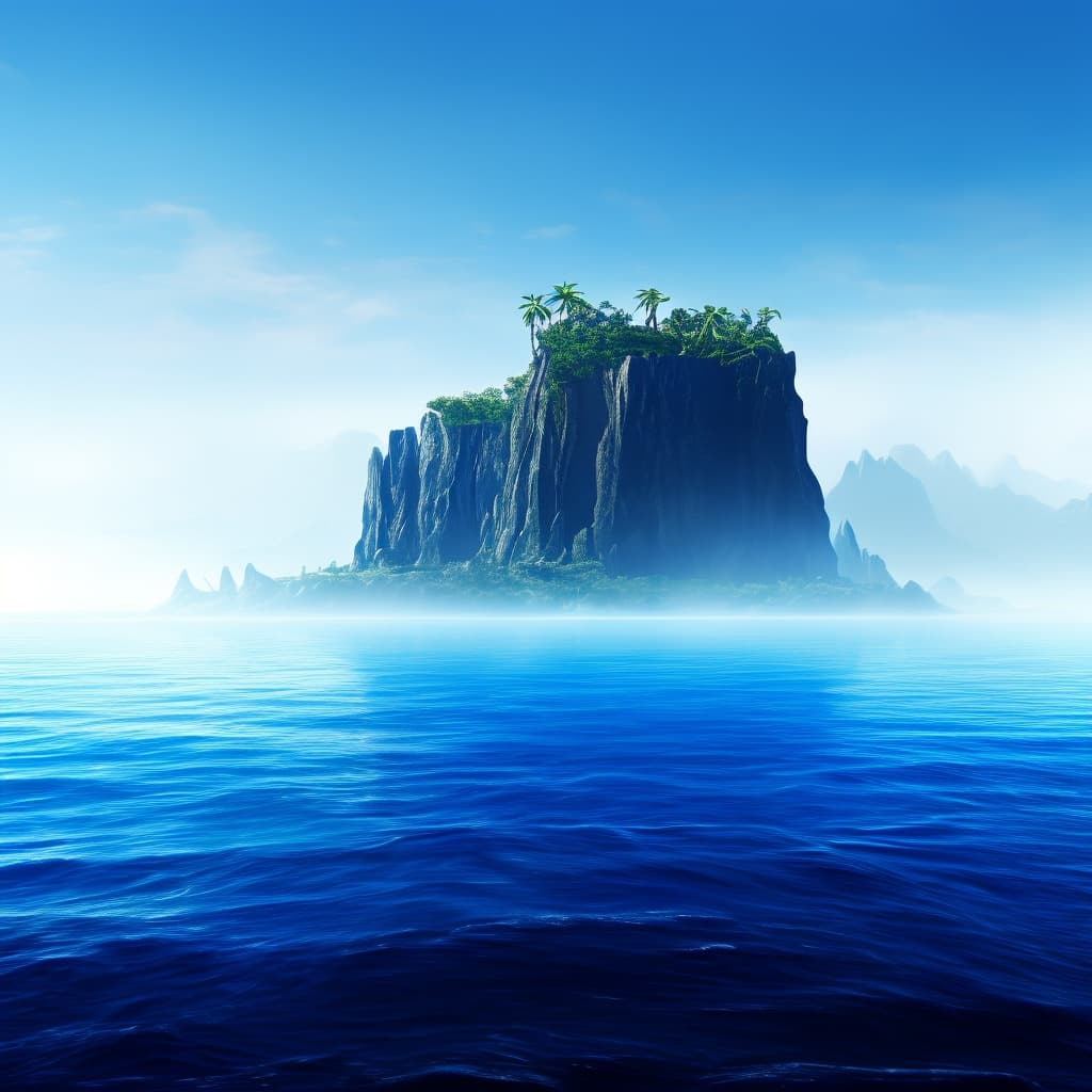 Isla Panna world illustration