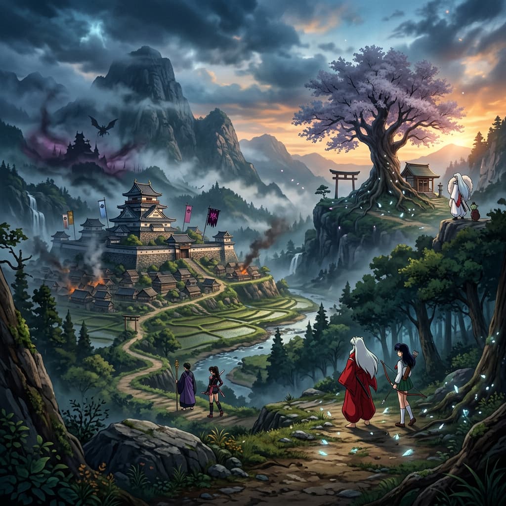 Inuyasha world illustration