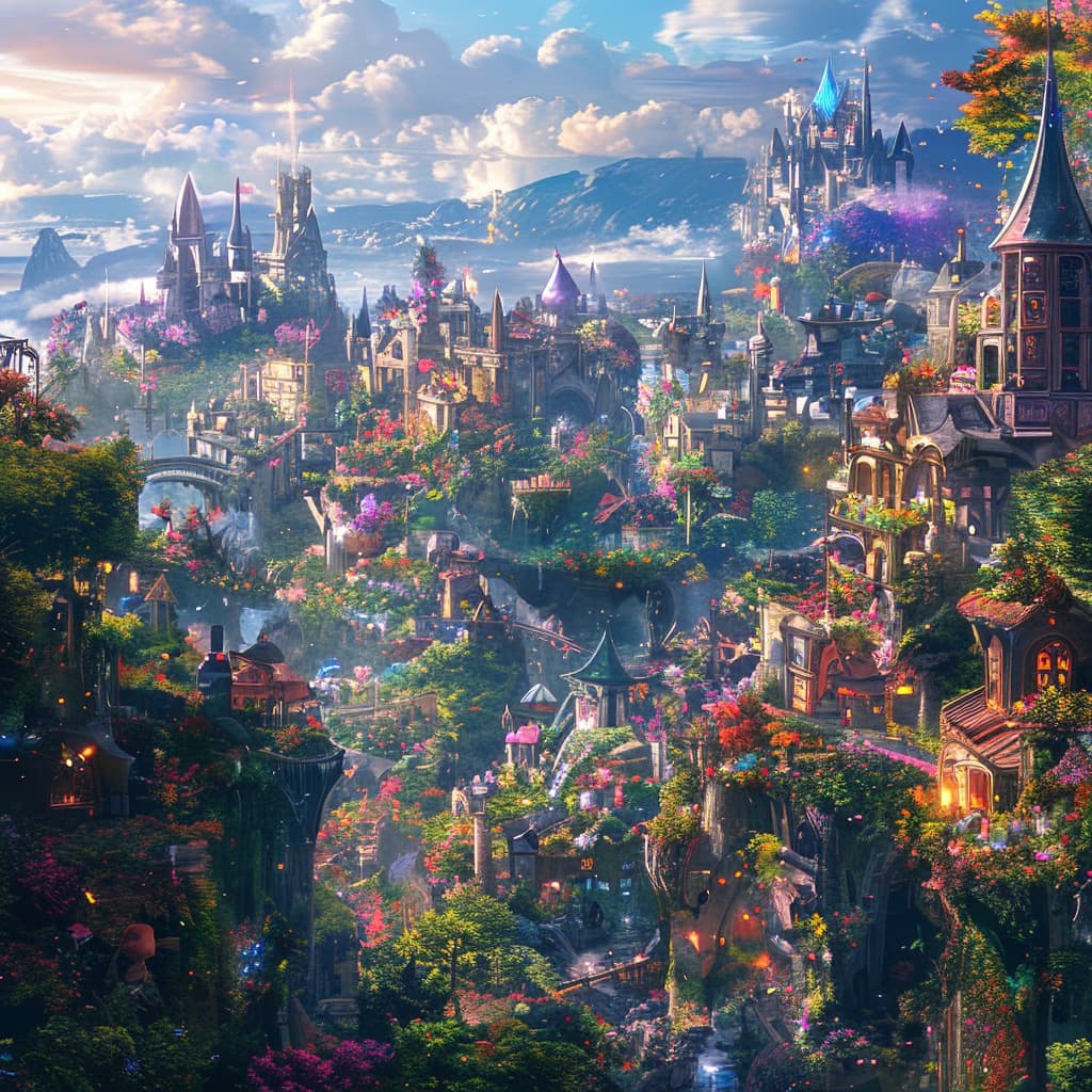 Peradia world illustration