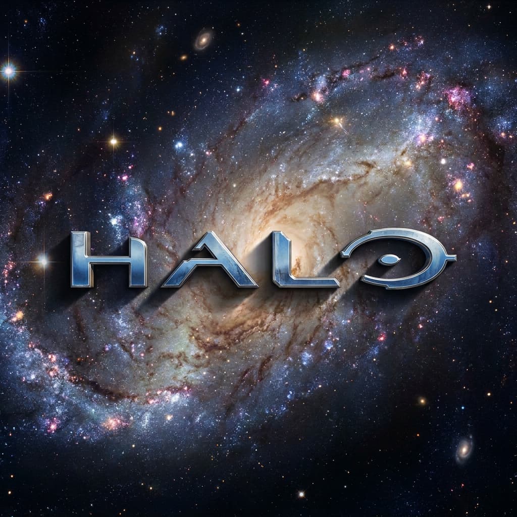 Halo: 2560+ world illustration