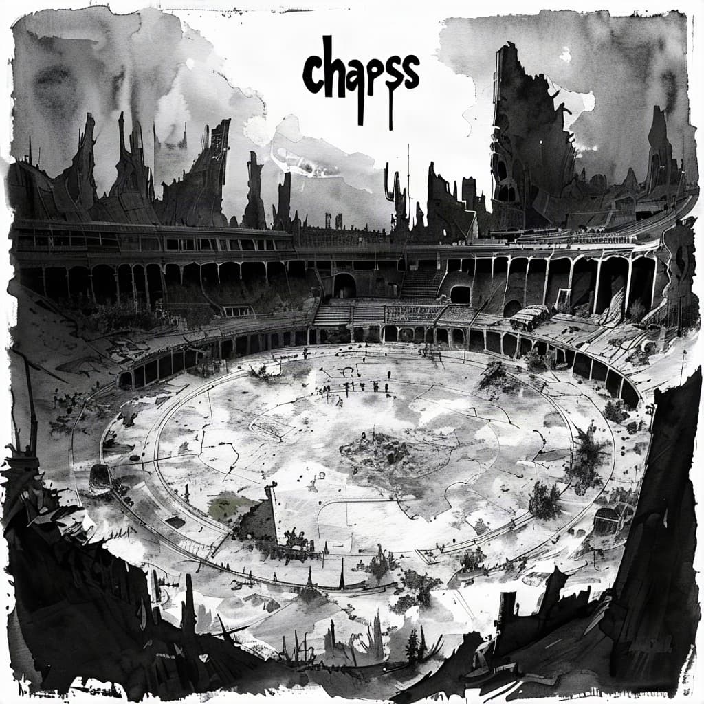 Ruins of Solace - Chaos world illustration