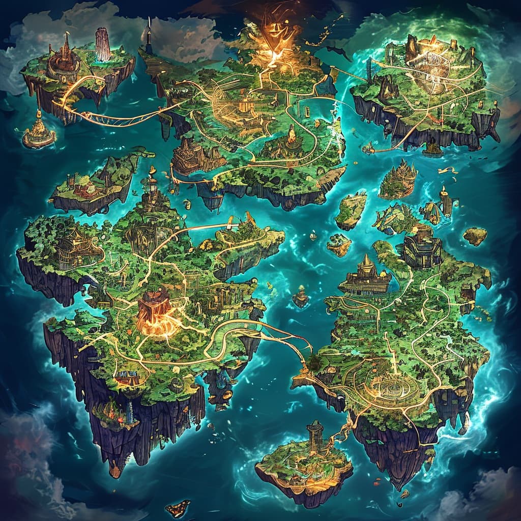 Untitled World world illustration