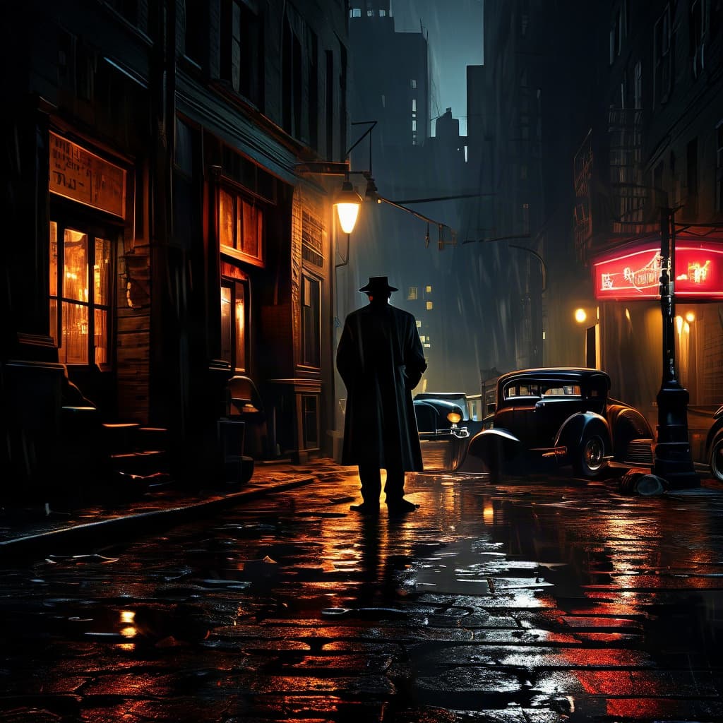 Mafia world illustration