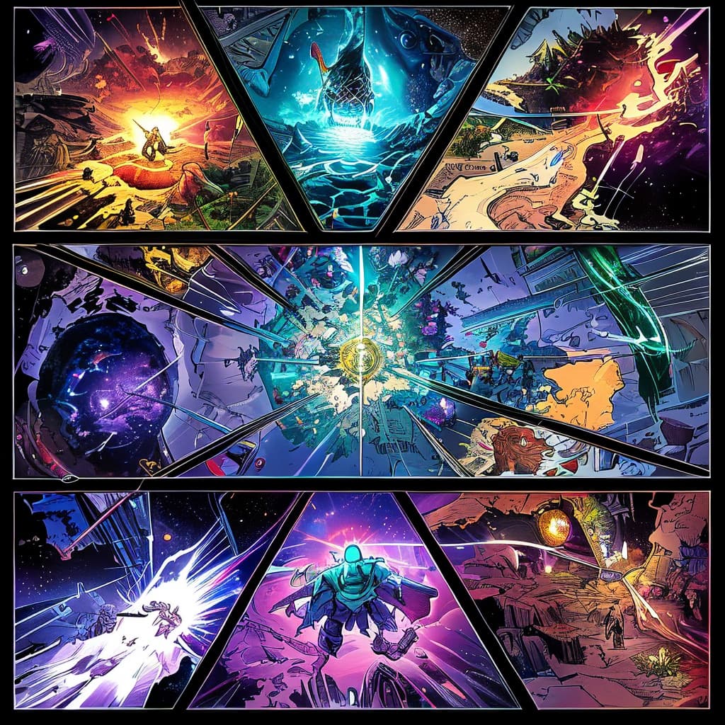 Sarah's Infinite Weave: A Complete Marvel Overhaul world illustration