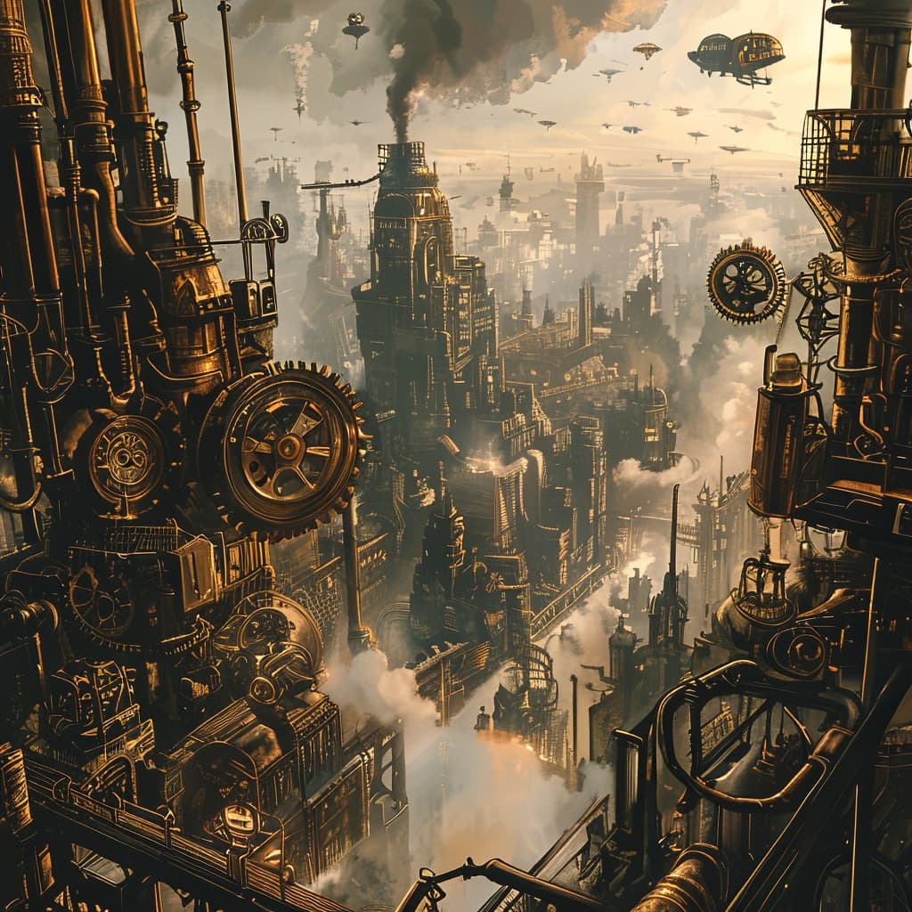 Legania world illustration