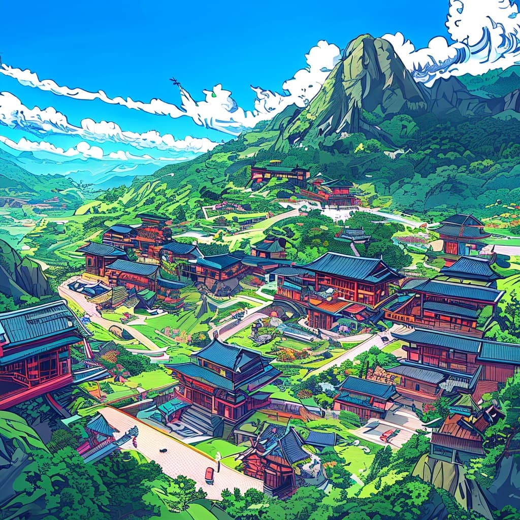 Naruto: Path of a Genin world illustration