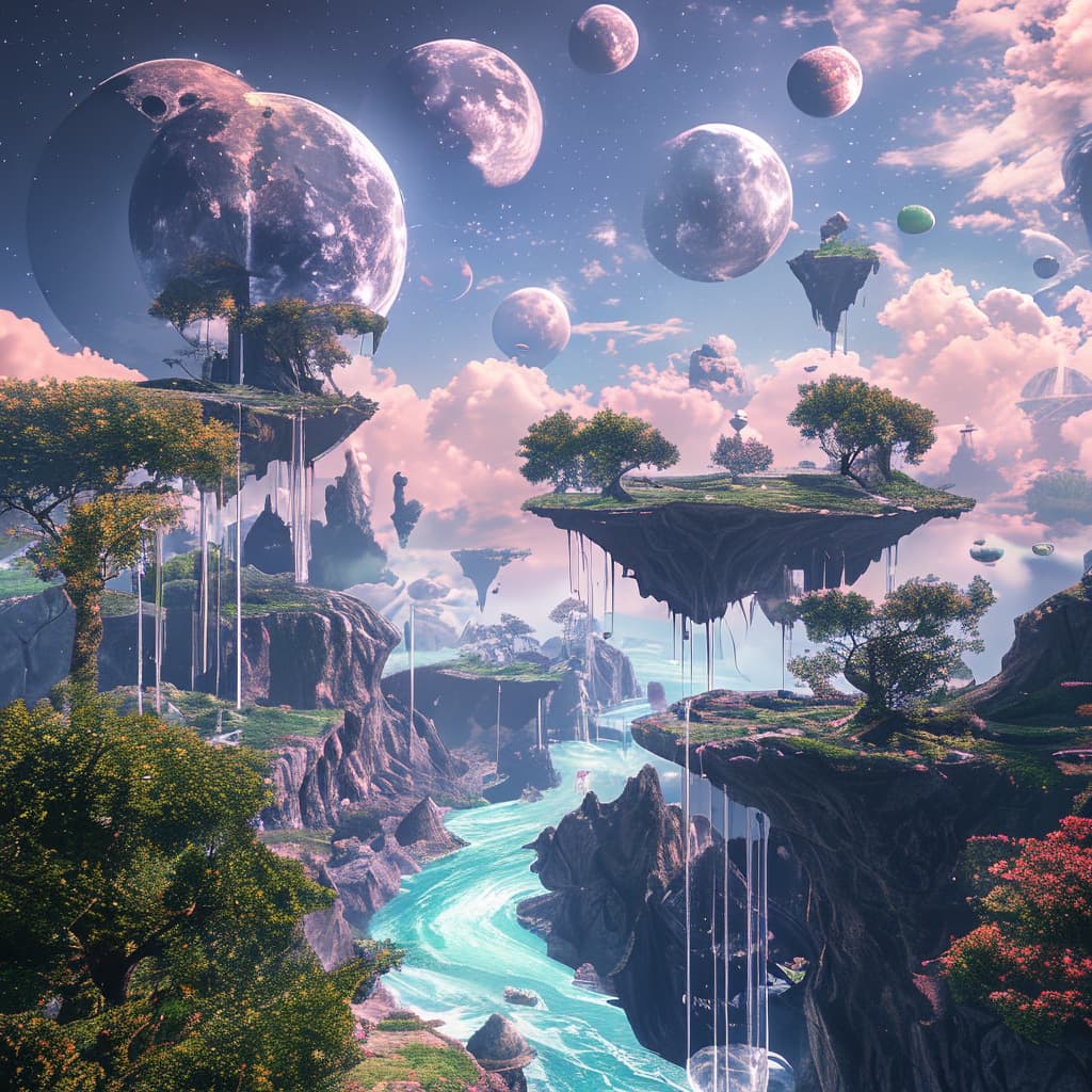 Senseless world illustration