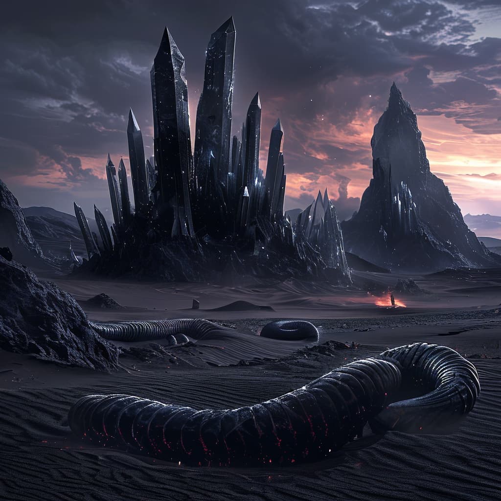 Wyrmfell world illustration