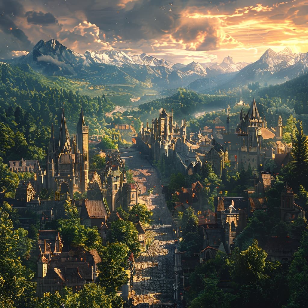 Mushoku Tensei world illustration