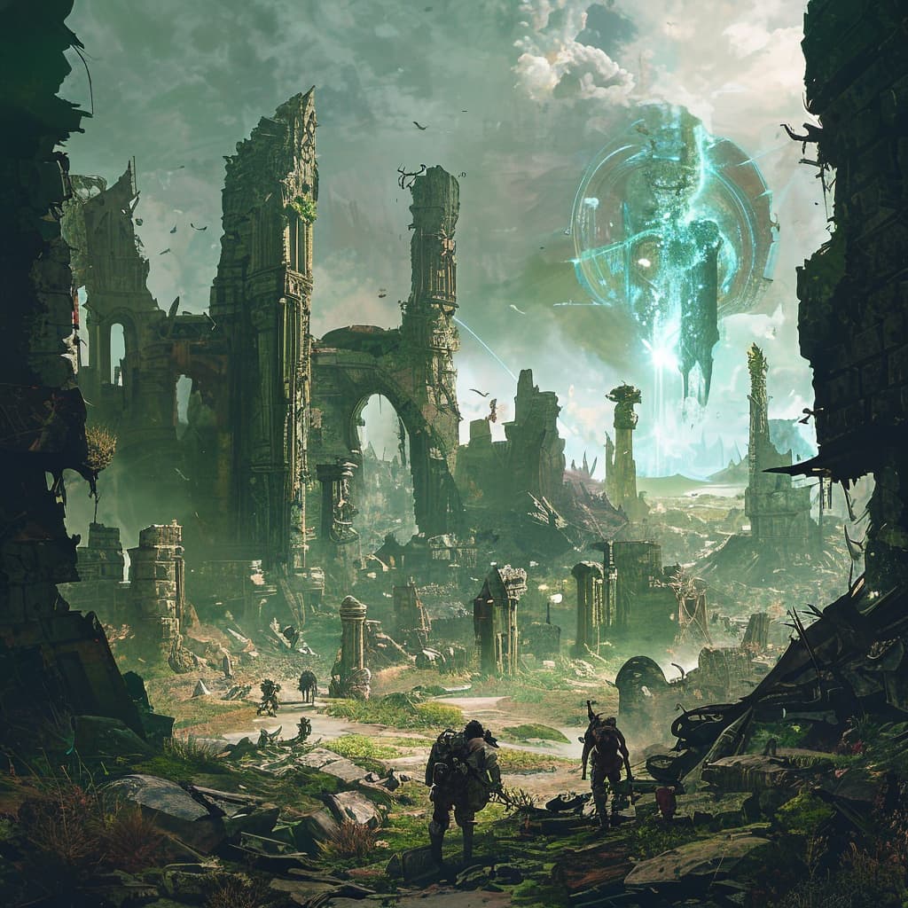 Mana Forge Earth world illustration